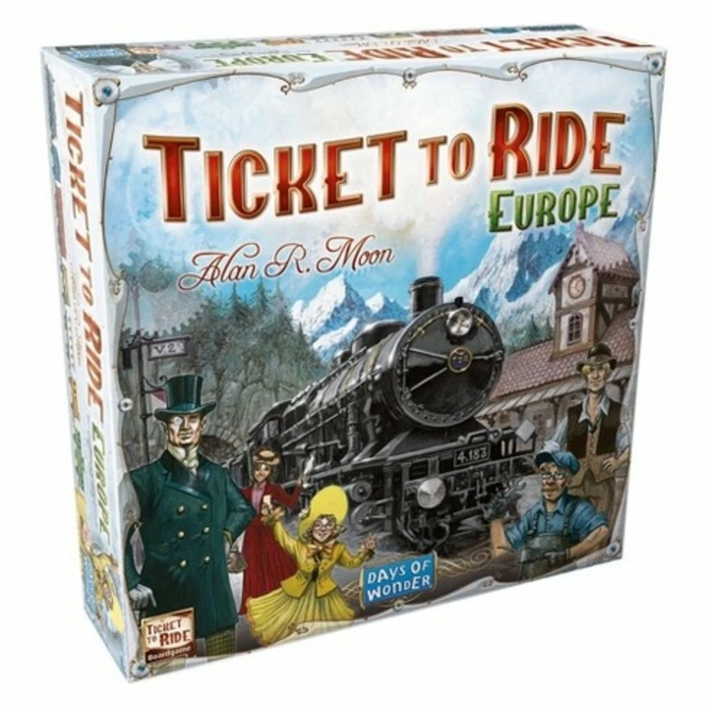 ASMODEE TICKET TO RIDE EUROPE 2 ASMODEE TICKET TO RIDE EUROPE - Image 2