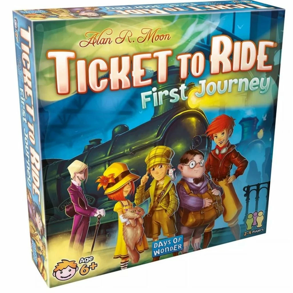 ASMODEE TICKET TO RIDE: FIRST JOURNEY 2 ASMODEE TICKET TO RIDE: FIRST JOURNEY - Image 2