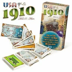 ASMODEE TICKET TO RIDE USA 1910 EXPANSION