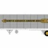 Athearn 16079 HO Scale 40' Fruehauf Z-Van Reefer Trailer Digby 567