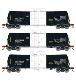 Athearn 16349 HO Scale 16k Clay Slurry Tank Car UTLX 3 Pack #1