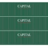 Athearn 16386 HO Scale 40' Low Cube Container Capital CLHU 3 Pack #2