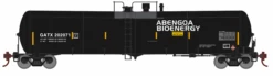 Athearn 18026 N Scale 30,000 Gallon Ethanol Tank Car Abengoa Bioenergy GATX 3 Pack #2