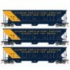 Athearn 18777 HO Scale PS 4740 Covered Hopper Alaska Railroad 3 Pack