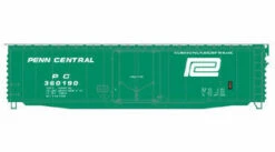 Athearn 18839 N Scale 50' PS-1 Plug Door Boxcar Penn Central PC 360193
