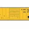 Athearn 2285 N Scale 50' PS 5277 Boxcar Green Bay & Western GB&W 1733