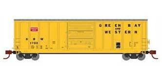 Athearn 2285 N Scale 50' PS 5277 Boxcar Green Bay & Western GB&W 1733 1 Athearn 2285 N Scale 50' PS 5277 Boxcar Green Bay & Western GB&W 1733