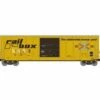 Athearn 2332 N Scale 50' PS 5277 Boxcar Ex-Railbox Santa Fe ATSF 51396