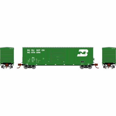 Athearn 2345 N Scale 50' PS 5277 Boxcar Burlington Northern BN 217725 2 Athearn 2345 N Scale 50' PS 5277 Boxcar Burlington Northern BN 217725 - Image 2