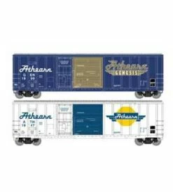 Athearn 24599 N Scale 50' FMC Combo Door Boxcar 2 Car Collector Set