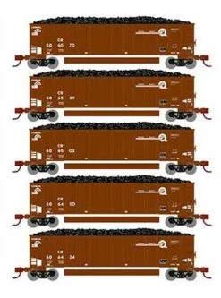 Athearn 25076 N Scale BethGon Coalporter Conrail CR 5 Pack #3