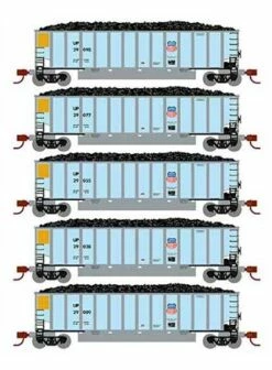 Athearn 25086 N Scale BethGon Coalporter Union Pacific UP 5 Pack #3