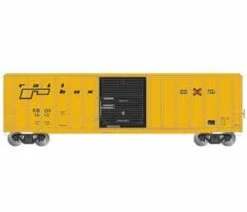 Athearn 25466 N Scale 50' FMC 5347 Boxcar Railbox "Small Logo"RBOX 1010