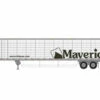 Athearn 26756 HO Scale 53' Utility Reefer Trailer Maverick T15032