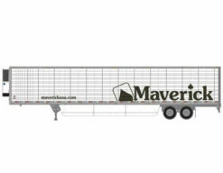 Athearn 26756 HO Scale 53' Utility Reefer Trailer Maverick T15032