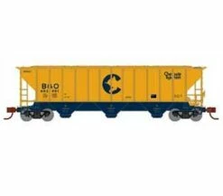 Athearn 27404 N Scale PS 4427 Covered Hopper Chessie System B&O 602901