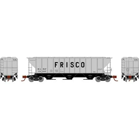 Athearn 27407 N Scale PS 4427 Covered Hopper Frisco SLSF 79307 2 Athearn 27407 N Scale PS 4427 Covered Hopper Frisco SLSF 79307 - Image 2