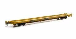 Athearn 27630 HO Scale 85' Flatcar Trailer Train Yellow TTX 473465