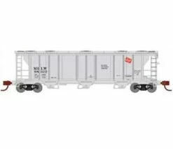 Athearn 28356 N Scale PS-2 2893 Covered Hopper Milwaukee Road MILW 98022