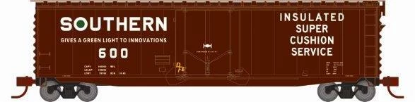 Athearn 2841 N Scale 50' PS-1 Plug Door Boxcar Southern 600 1 Athearn 2841 N Scale 50' PS-1 Plug Door Boxcar Southern 600