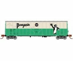 Athearn 3872 N Scale 50' NACC Boxcar Penguin Ginger Ale NADX 7004