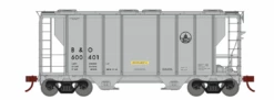 Athearn 63807 HO Scale PS-2 2600 Covered Hopper Baltimore & Ohio B&O 600401