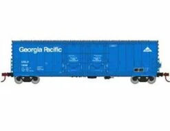 Athearn 67726 HO Scale RTR 50' Evans Double Door Boxcar Georgia Pacific USLX 11888