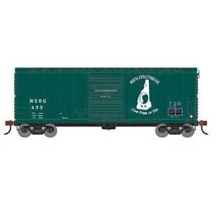 Athearn 67743 HO Scale RTR 40' Modernized Boxcar North Stratford Railroad NSRC 433 1 Athearn 67743 HO Scale RTR 40' Modernized Boxcar North Stratford Railroad NSRC 433