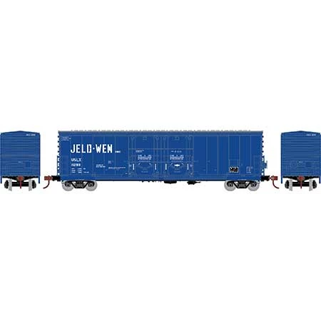 Athearn 67956 HO Scale RTR 50' Evans Double Door Boxcar Jeld-Wen USLX 11299 2 Athearn 67956 HO Scale RTR 50' Evans Double Door Boxcar Jeld-Wen USLX 11299 - Image 2