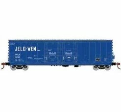 Athearn 67956 HO Scale RTR 50' Evans Double Door Boxcar Jeld-Wen USLX 11299