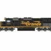 Athearn 72172 HO Scale RTR EMD SD40T-2 Rio Grande D&RGW 5350 DCC Sound
