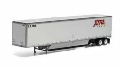 Athearn 72738 HO Scale 53' Wabash Duraplate Trailer XTRA M115