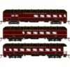 Athearn 73038 HO Scale Arch Roof Passenger 3 Car Set Pennsylvania PRR