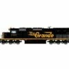 Athearn 73144 HO Scale RTR EMD SD40T-2 Rio Grande D&RGW 5400 DCC Sound