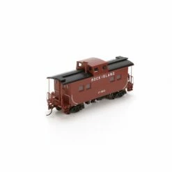 Athearn 74341 HO Scale 4 Window Caboose Rock Island RI 17603 - NOS
