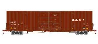 Athearn 75130 HO Scale 60' Gunderson Double Door Hi-Cube Boxcar BNSF 761217 1 Athearn 75130 HO Scale 60' Gunderson Double Door Hi-Cube Boxcar BNSF 761217