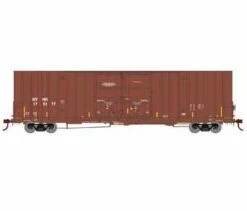Athearn 75325 HO Scale 60' Gunderson Double Door Hi-Cube Boxcar Mississippi & Tennessee MTNR 175177