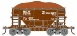 Athearn 87029 HO Scale 24' Ore Car 6 Pack Milwaukee Road MILW #3 - NOS
