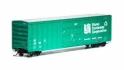 Athearn 87459 HO Scale 50' Superior Plug Door Boxcar Stone Container AG 2000