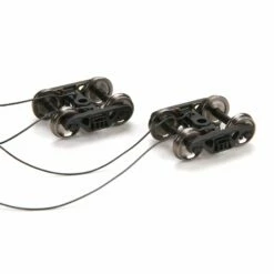 Athearn G61382 HO Scale 100-Ton Truck With Electrical Pickup (1 Pair)