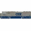 Athearn Genesis 2.0 G75637 HO Scale SD60M Tri-Clops "Alternate History" CSXT 8717 DCC Sound