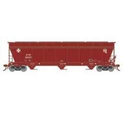 Athearn Genesis G15432 HO Scale ACF 4600 3 Bay Covered Hopper Santa Fe ATSF 314337