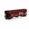 Athearn Genesis G15854 HO Scale ACF 4600 3 Bay Covered Hopper Detroit Toldeo & Ironton DT&I 10311