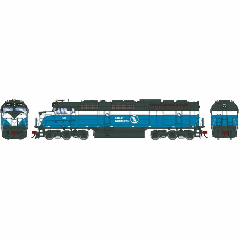 Athearn Genesis G18380 HO Scale EMD F45 Great Northern GN 428 DCC & Sound 2 Athearn Genesis G18380 HO Scale EMD F45 Great Northern GN 428 DCC & Sound - Image 2