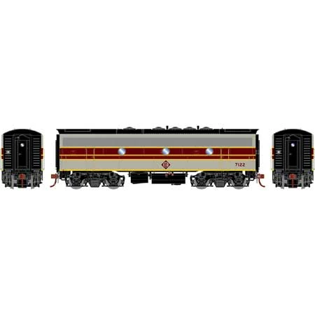 Athearn Genesis G19556 HO Scale F7B Erie Lackawanna EL 7122 DCC Sound 2 Athearn Genesis G19556 HO Scale F7B Erie Lackawanna EL 7122 DCC Sound - Image 2