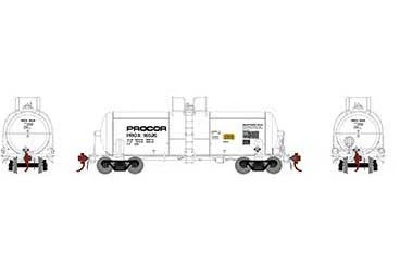 Athearn Genesis G25760 HO Scale 13,000 Gallon Acid Tank Car Procor "White" PROX 16522 2 Athearn Genesis G25760 HO Scale 13,000 Gallon Acid Tank Car Procor "White" PROX 16522 - Image 2