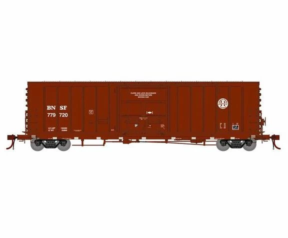 Athearn Genesis G26885 HO Scale 50' PC&F Ext. Post Boxcar BNSF 779720 1 Athearn Genesis G26885 HO Scale 50' PC&F Ext. Post Boxcar BNSF 779720