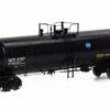 Athearn Genesis G40163 HO Scale GATC 20,000 Gal Tank Car Black GATX 27117