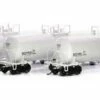 Athearn Genesis G40172 HO Scale GATC 20,000 Gal Tank Car White GATX 3 Pack