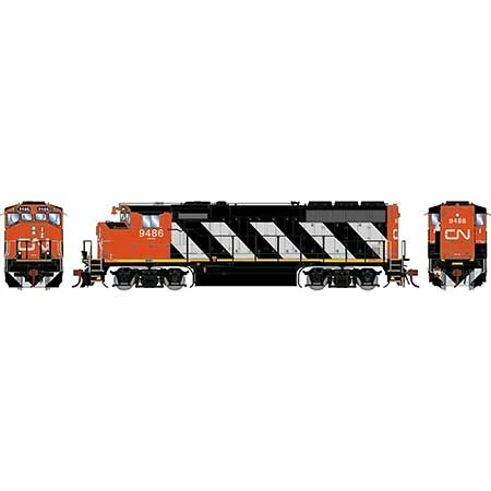 Athearn Genesis G65083 HO Scale GP40-2L Canadian National CN 9486 2 Athearn Genesis G65083 HO Scale GP40-2L Canadian National CN 9486 - Image 2